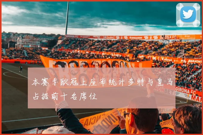 本赛季欧冠上座率统计多特与皇马占据前十名席位