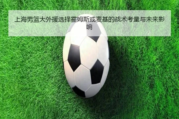 上海男篮大外援选择霍姆斯或麦基的战术考量与未来影响 - ZOSPORTS